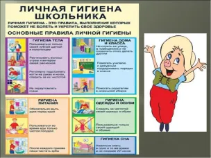 Правила гигиены в школе