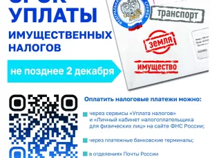 Видеоролик об уплате по налогам 2024 год!