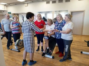 Сотрудница госюрбюро в международный день спорта провела бесплатные юридические консультации в ФОКе «Олимпия»