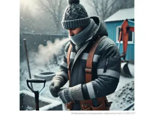 О мерах профилактики переохлаждения и обморожений при выполнении работ на открытом воздухе в зимний период.